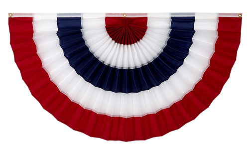 Red/White/Blue/White/Red USA Flag Bunting